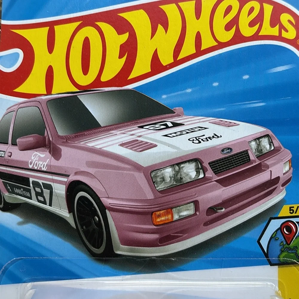 87 1987 Ford Sierra Cosworth Pink Race Car Hot Wheels Hotwheels HW Euro 2026 New